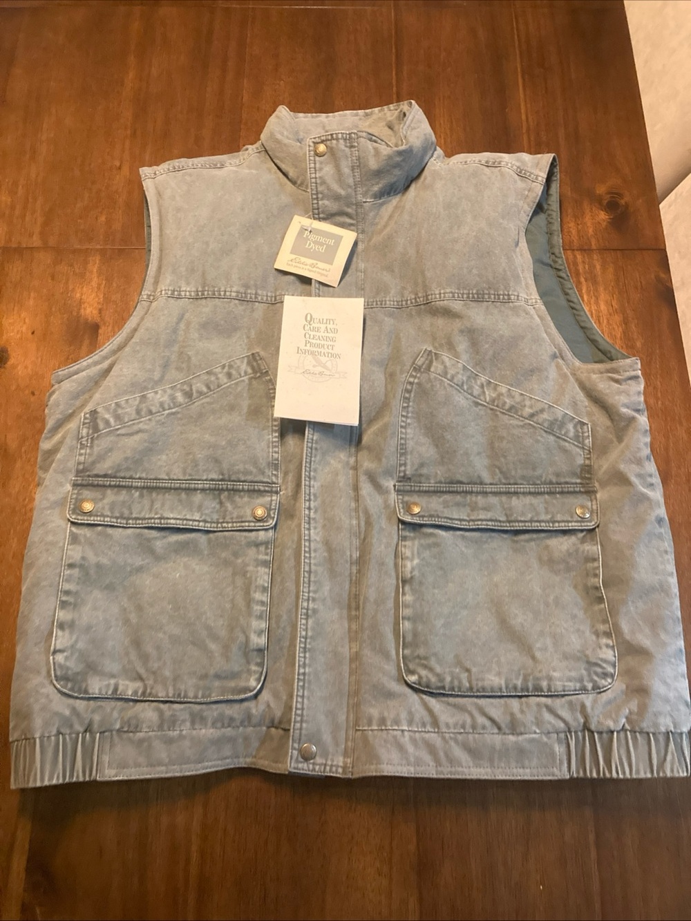 VTG Eddie Bauer goose down vest NWT  Deadstock